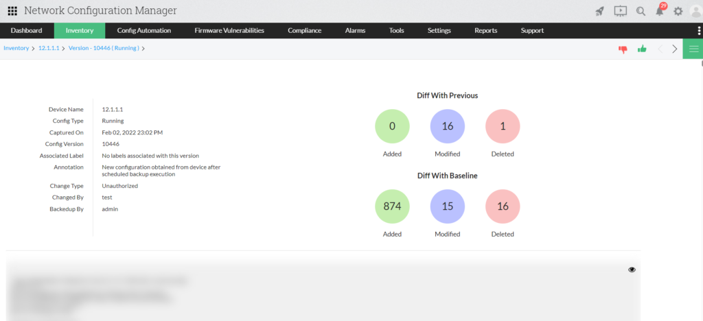 Network Configuration Manager